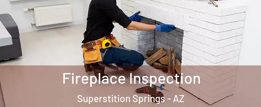 Fireplace Inspection Superstition Springs - AZ