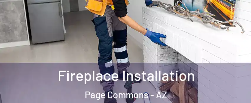 Fireplace Installation Page Commons - AZ
