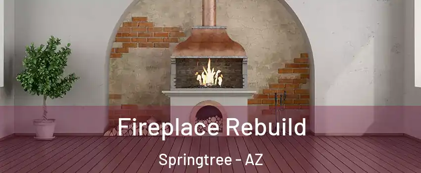 Fireplace Rebuild Springtree - AZ