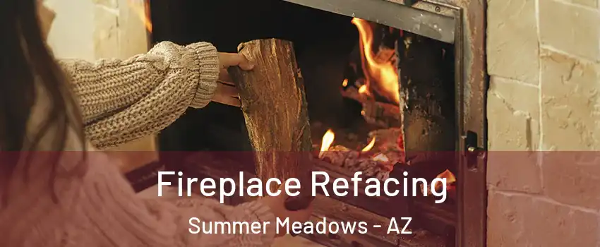 Fireplace Refacing Summer Meadows - AZ