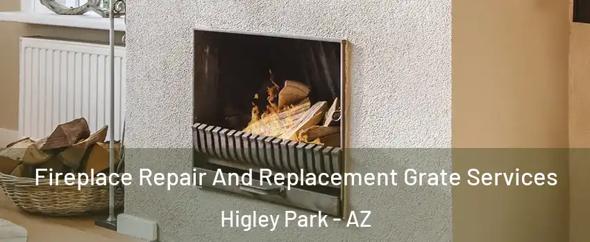 Fireplace Repair And Replacement Grate Services Higley Park - AZ