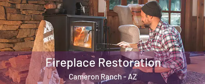 Fireplace Restoration Cameron Ranch - AZ