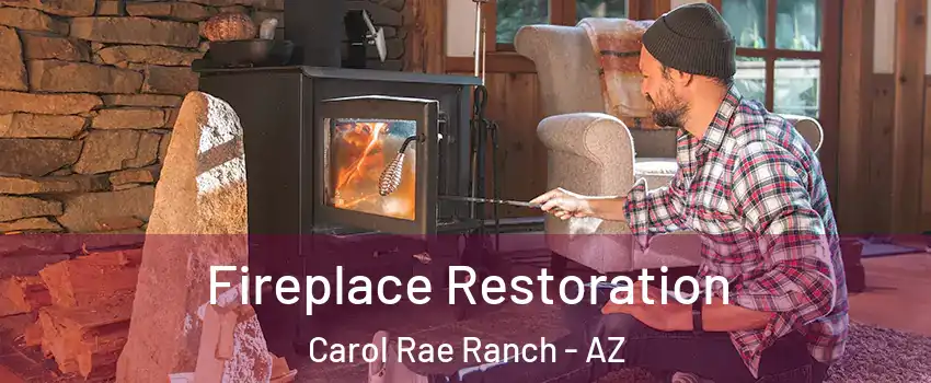 Fireplace Restoration Carol Rae Ranch - AZ