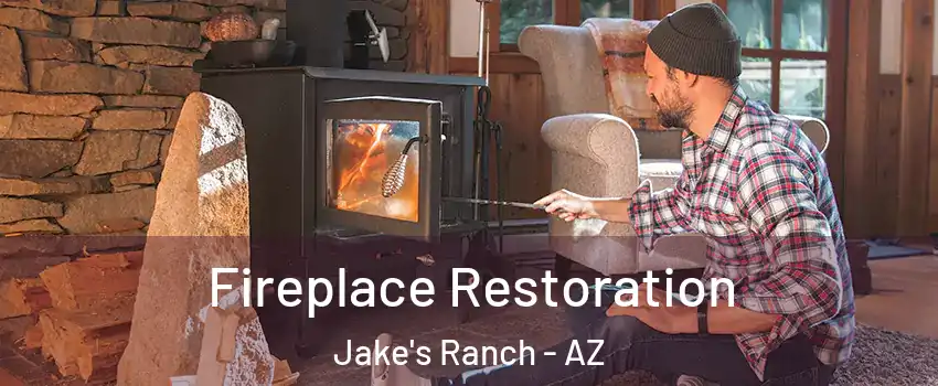 Fireplace Restoration Jake's Ranch - AZ