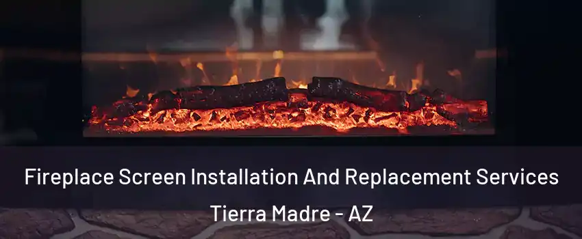Fireplace Screen Installation And Replacement Services Tierra Madre - AZ