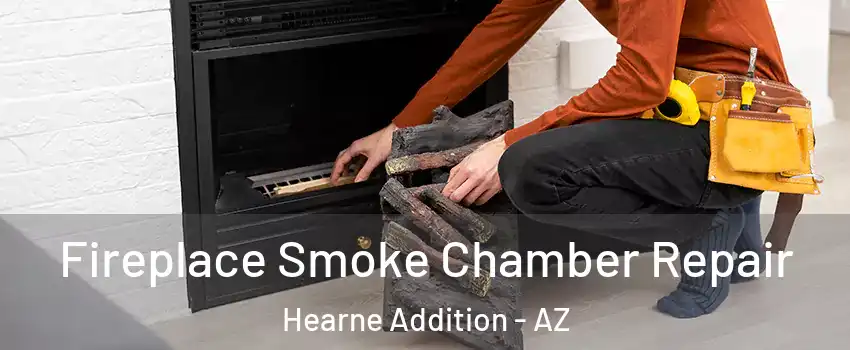 Fireplace Smoke Chamber Repair Hearne Addition - AZ