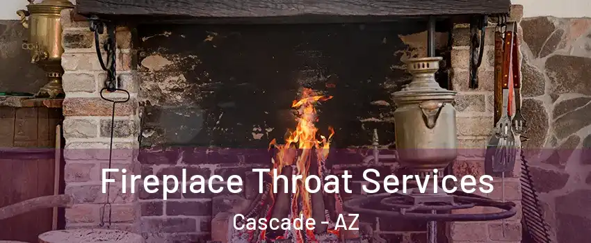 Fireplace Throat Services Cascade - AZ