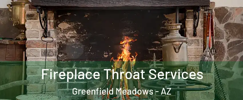 Fireplace Throat Services Greenfield Meadows - AZ