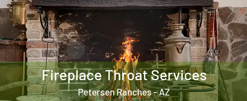 Fireplace Throat Services Petersen Ranches - AZ