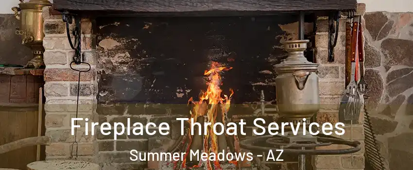 Fireplace Throat Services Summer Meadows - AZ