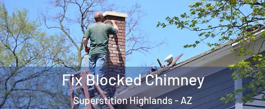 Fix Blocked Chimney Superstition Highlands - AZ