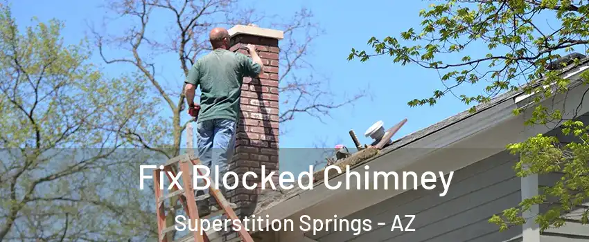 Fix Blocked Chimney Superstition Springs - AZ