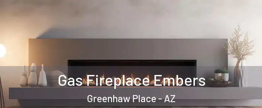 Gas Fireplace Embers Greenhaw Place - AZ