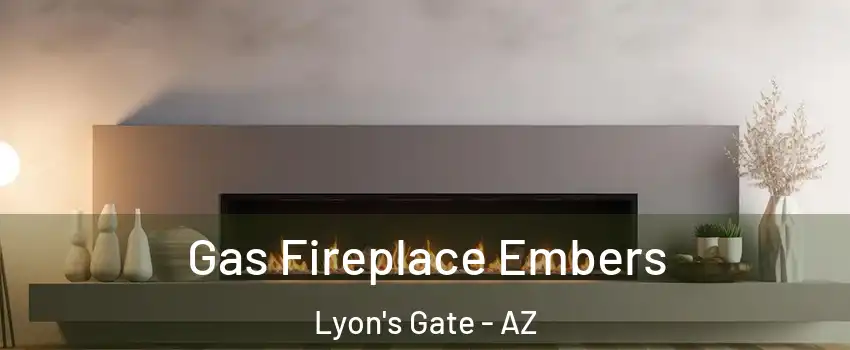 Gas Fireplace Embers Lyon's Gate - AZ
