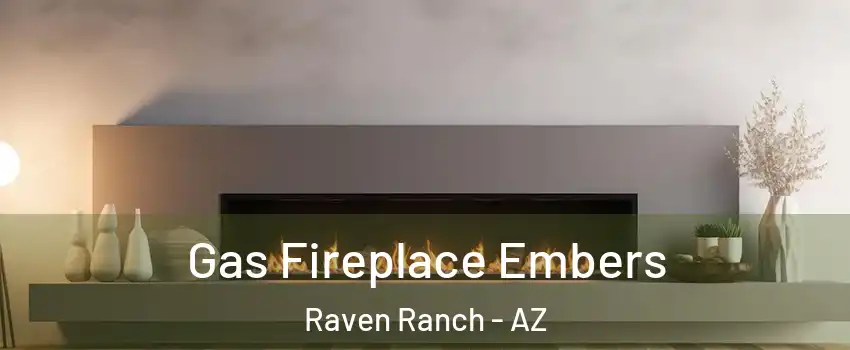 Gas Fireplace Embers Raven Ranch - AZ