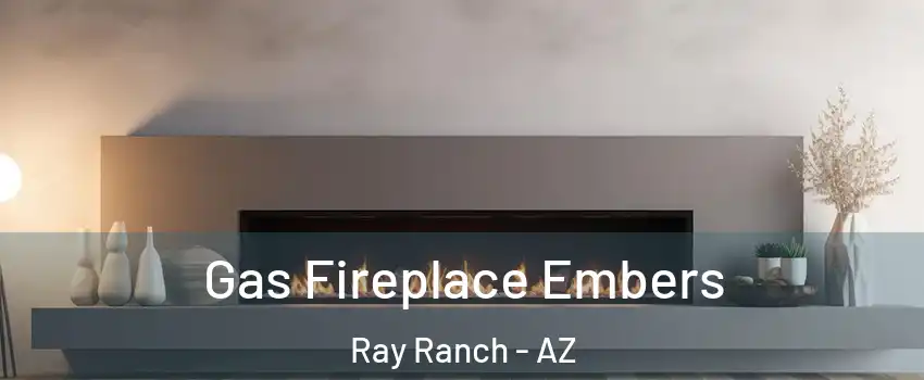 Gas Fireplace Embers Ray Ranch - AZ