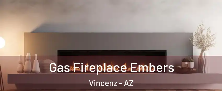 Gas Fireplace Embers Vincenz - AZ