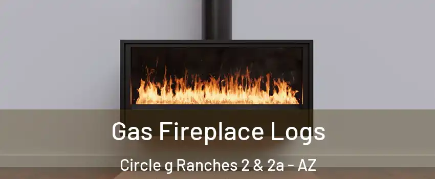 Gas Fireplace Logs Circle g Ranches 2 & 2a - AZ