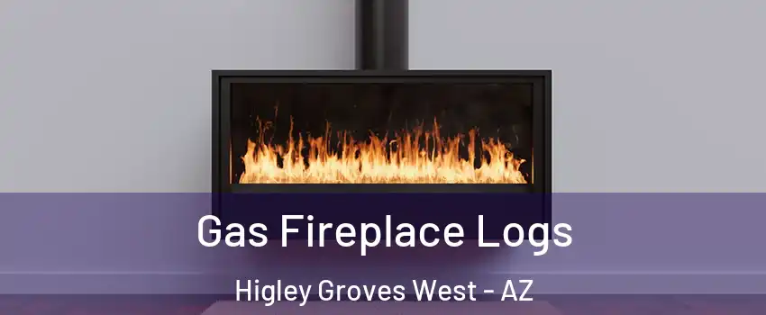Gas Fireplace Logs Higley Groves West - AZ