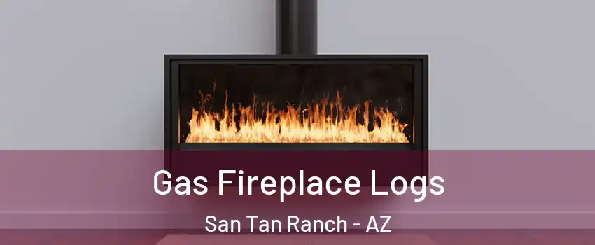 Gas Fireplace Logs San Tan Ranch - AZ