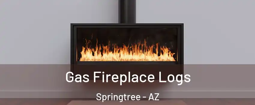 Gas Fireplace Logs Springtree - AZ