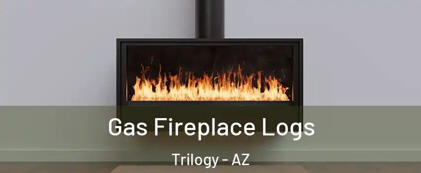 Gas Fireplace Logs Trilogy - AZ