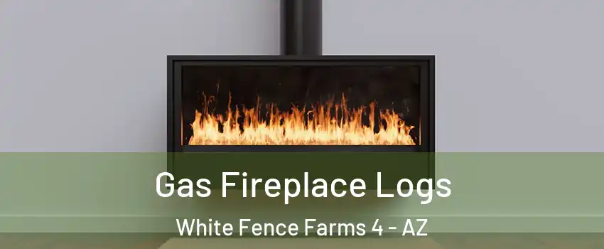Gas Fireplace Logs White Fence Farms 4 - AZ