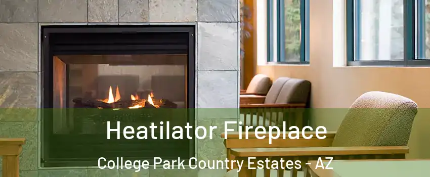 Heatilator Fireplace College Park Country Estates - AZ