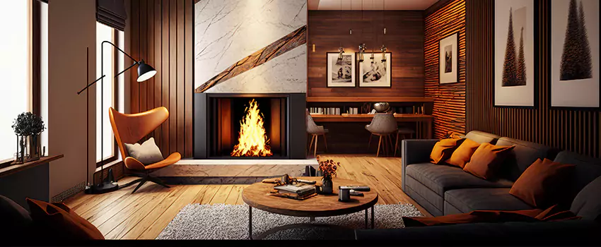 Fireplace Design Ideas in Highland Groves At Morrison Ranch, AZ