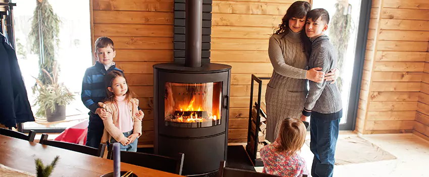 Morso Cast Iron Fireplace Insert Installation in Highland Groves At Morrison Ranch, Arizona
