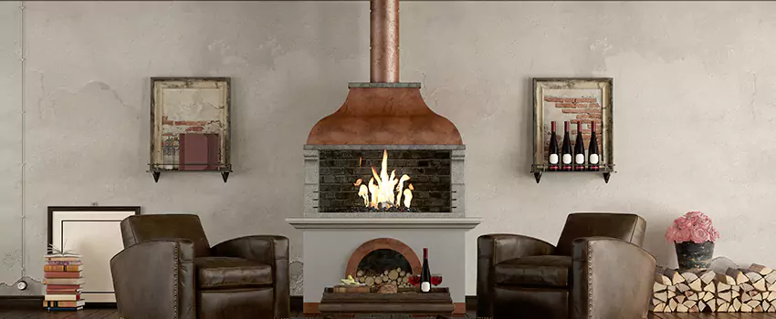 Thelin Hearth Products Providence Pellet Insert Fireplace Installation in Highland Groves At Morrison Ranch, AZ