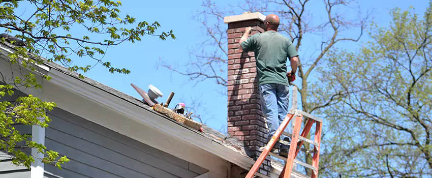 Vinyl and PVC Chimney Flashing Installation in Highland Groves At Morrison Ranch, AZ
