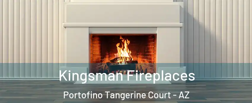 Kingsman Fireplaces Portofino Tangerine Court - AZ