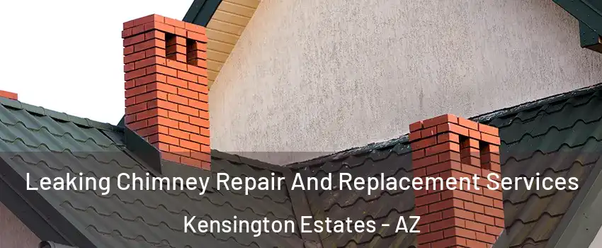 Leaking Chimney Repair And Replacement Services Kensington Estates - AZ
