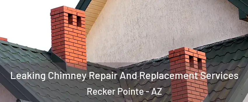Leaking Chimney Repair And Replacement Services Recker Pointe - AZ