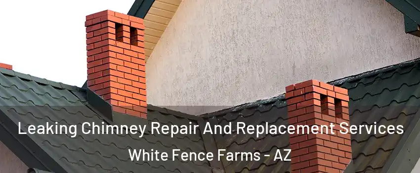 Leaking Chimney Repair And Replacement Services White Fence Farms - AZ