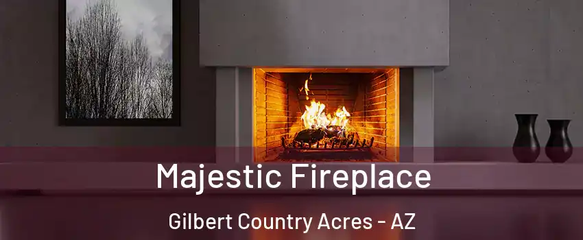 Majestic Fireplace Gilbert Country Acres - AZ
