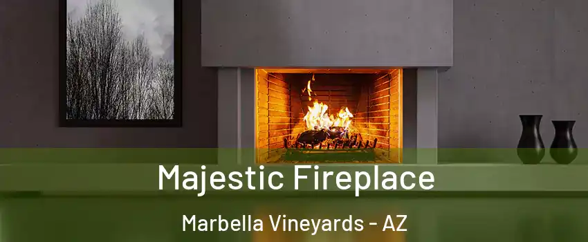 Majestic Fireplace Marbella Vineyards - AZ