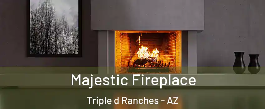Majestic Fireplace Triple d Ranches - AZ