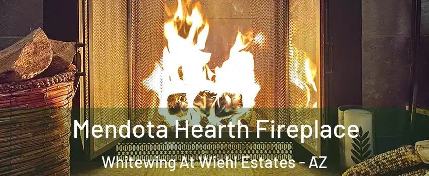 Mendota Hearth Fireplace Whitewing At Wiehl Estates - AZ