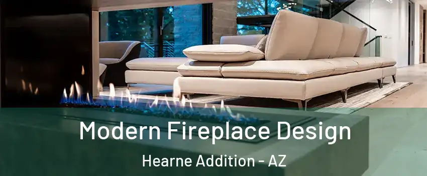 Modern Fireplace Design Hearne Addition - AZ