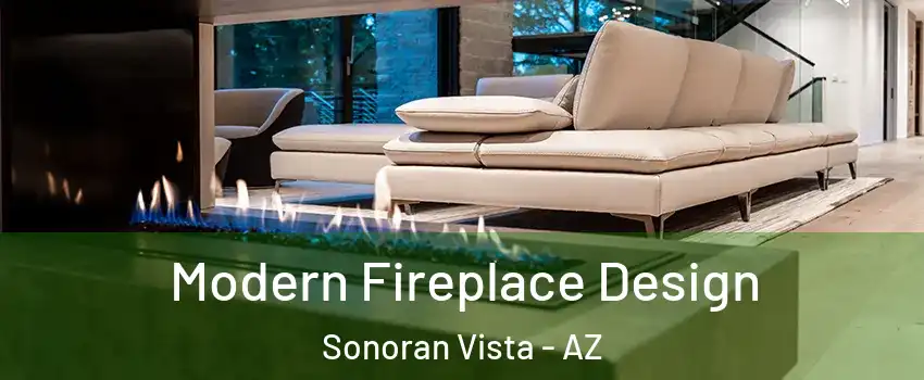 Modern Fireplace Design Sonoran Vista - AZ