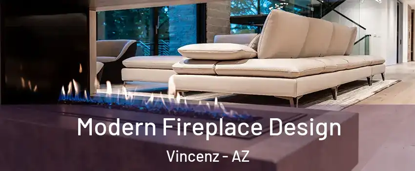 Modern Fireplace Design Vincenz - AZ