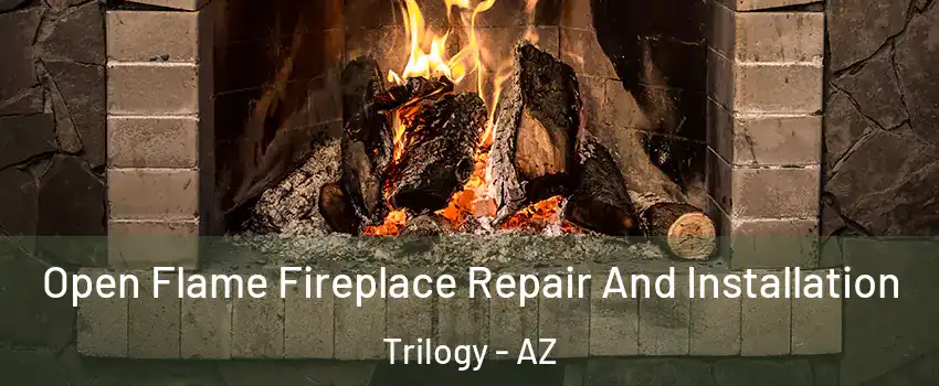 Open Flame Fireplace Repair And Installation Trilogy - AZ