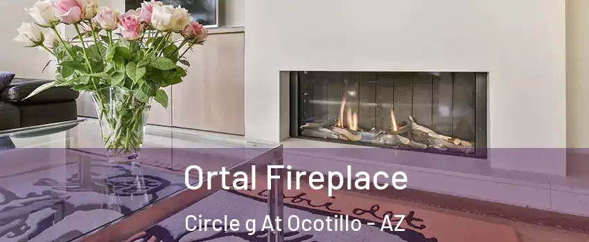 Ortal Fireplace Circle g At Ocotillo - AZ
