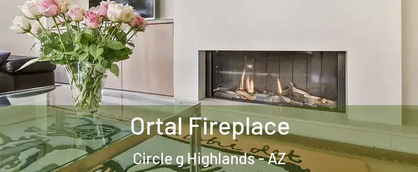 Ortal Fireplace Circle g Highlands - AZ