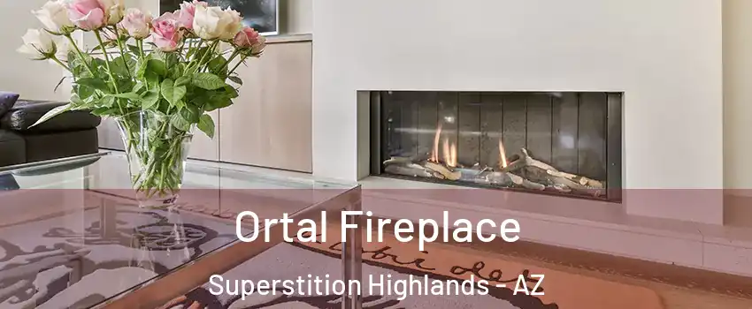 Ortal Fireplace Superstition Highlands - AZ