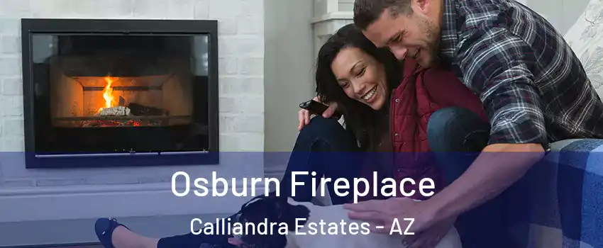 Osburn Fireplace Calliandra Estates - AZ