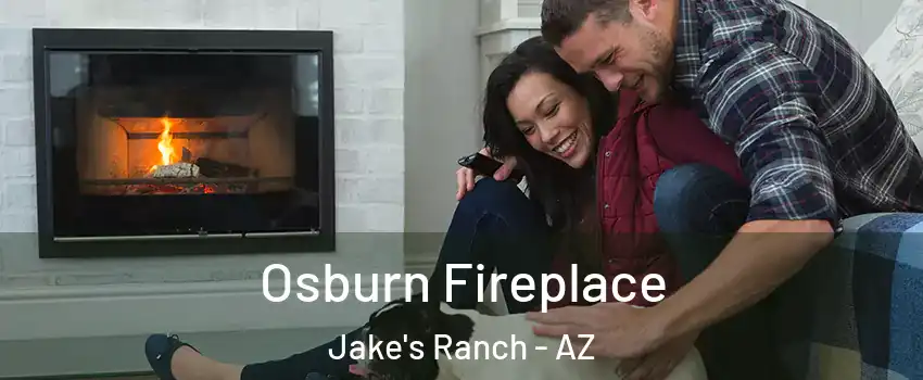 Osburn Fireplace Jake's Ranch - AZ