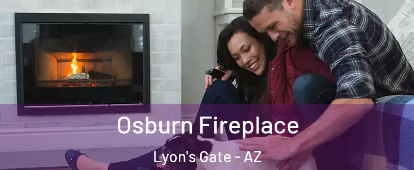 Osburn Fireplace Lyon's Gate - AZ